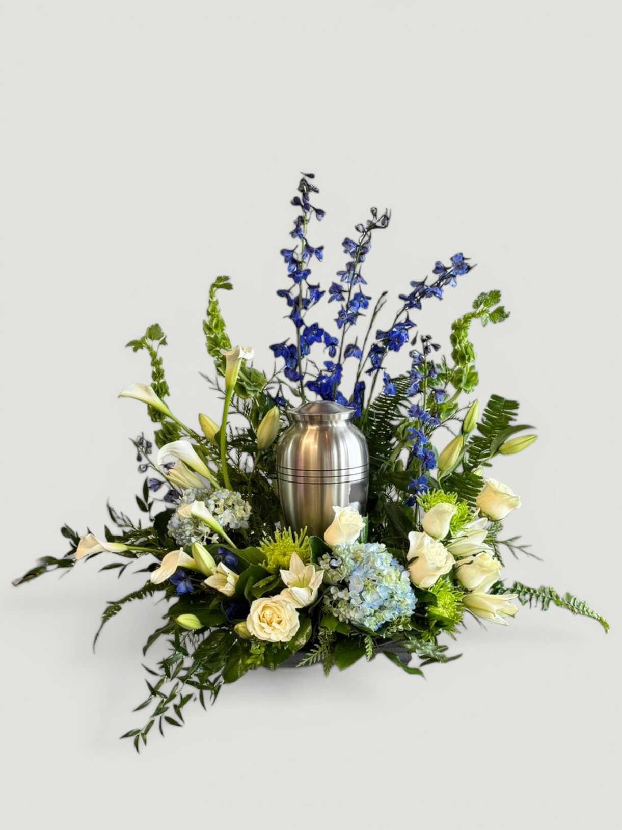 Loving Memory Blooms Urn Arrangement