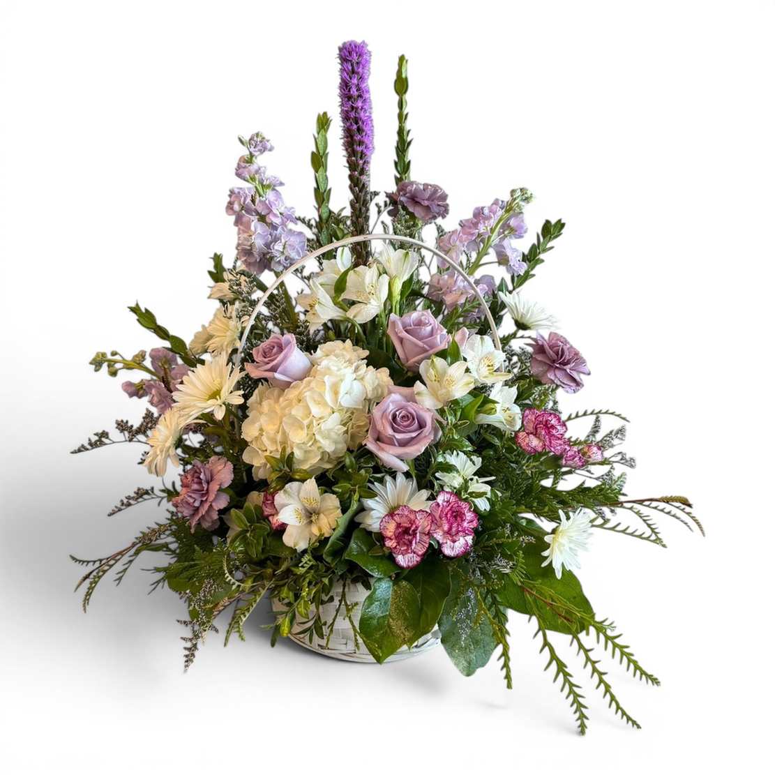 Majestic Mauves Basket 