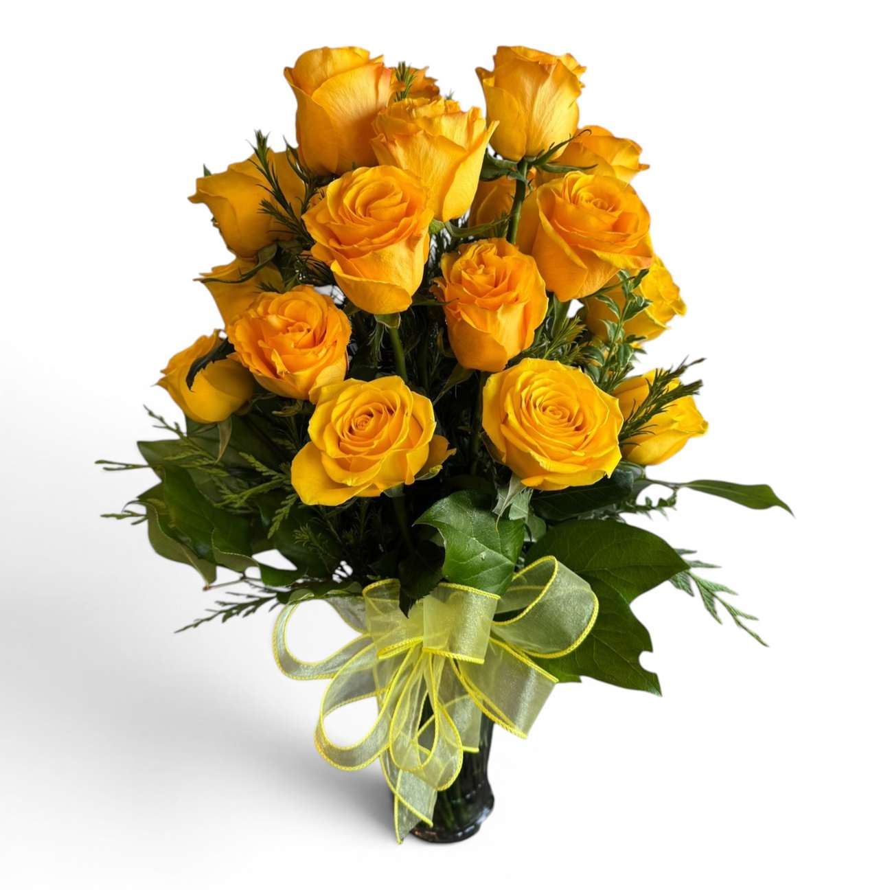 Classic Yellow Roses
