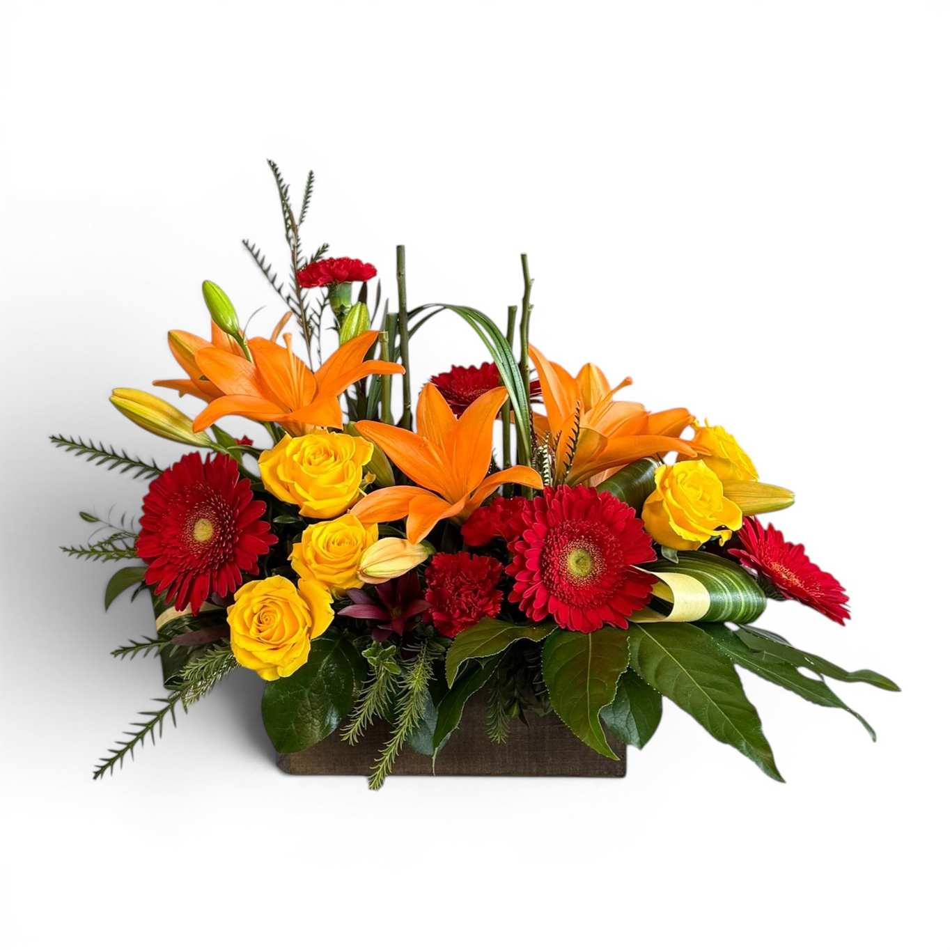 Fiery Blooms