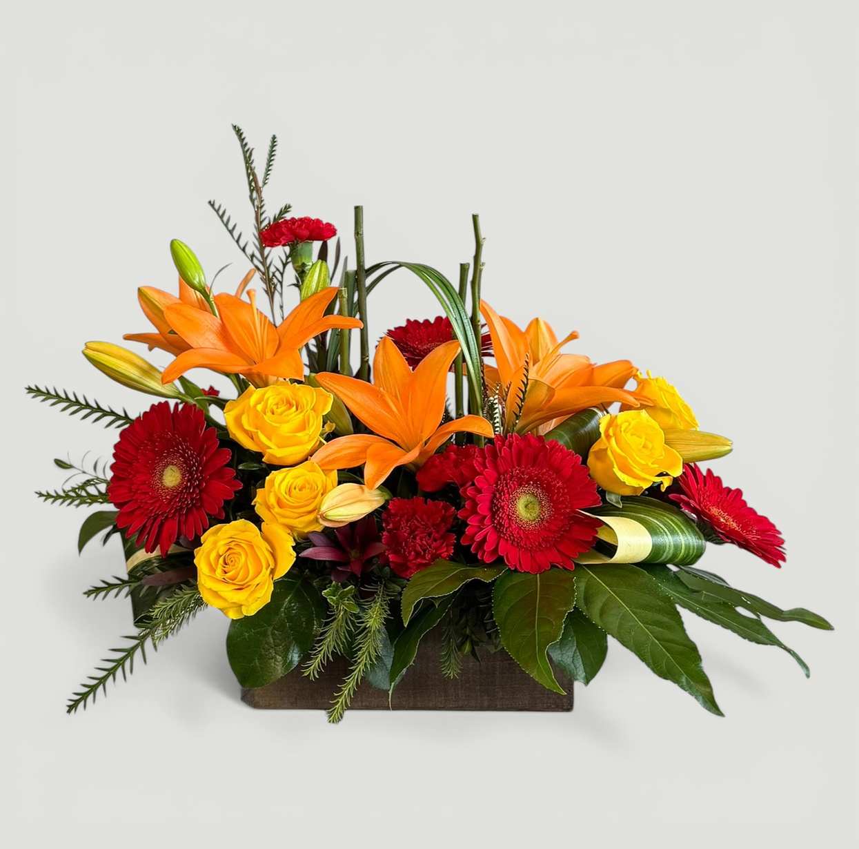 Fiery Blooms